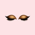 thumbnail image 1 of One-Step Eyeshadow - Gold (Do Not Ship Orange Version!) - Lazy Shadow EyéLásh Patch 2 in 1 3D Eyeshadow EyéLáshes Makeup Stickers Without Makeup Natural Reusable Colorful Eyelid Li Makeup Organizers, 1 of 3