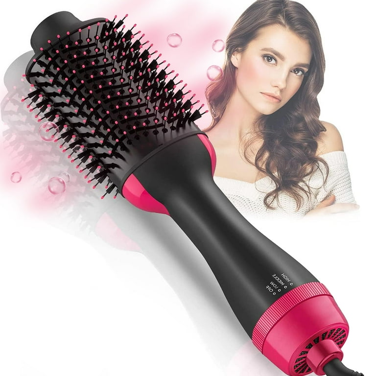 REVLON One-Step Volumizer Enhanced 1.0 Hair Dryer and Hot Air Brush | Now  with Improved Motor |  Exclusive (Black)