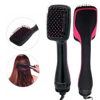 One Step Hair Dryer,Volumizer Hot Air Hair Dryer Brush,Salon Negative Electric Blow Dryer Rotating Curler and Ion Hair Straightener Brush for Fast Drying,Straightening,Curling