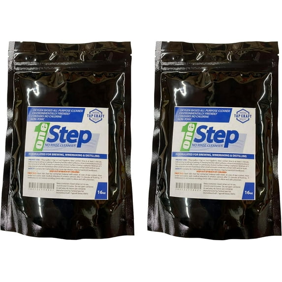 One Step No Rinse Cleaner - 1 Lb. (Two Pack) Homebrew