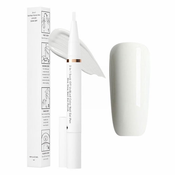 One-Step Pen G207-A05 - Multi-Function Single Color Nail Gel Pen, Ladies Manicure Tool 1Ml, Nail Pen Easter Mother'S Day Jia Pian