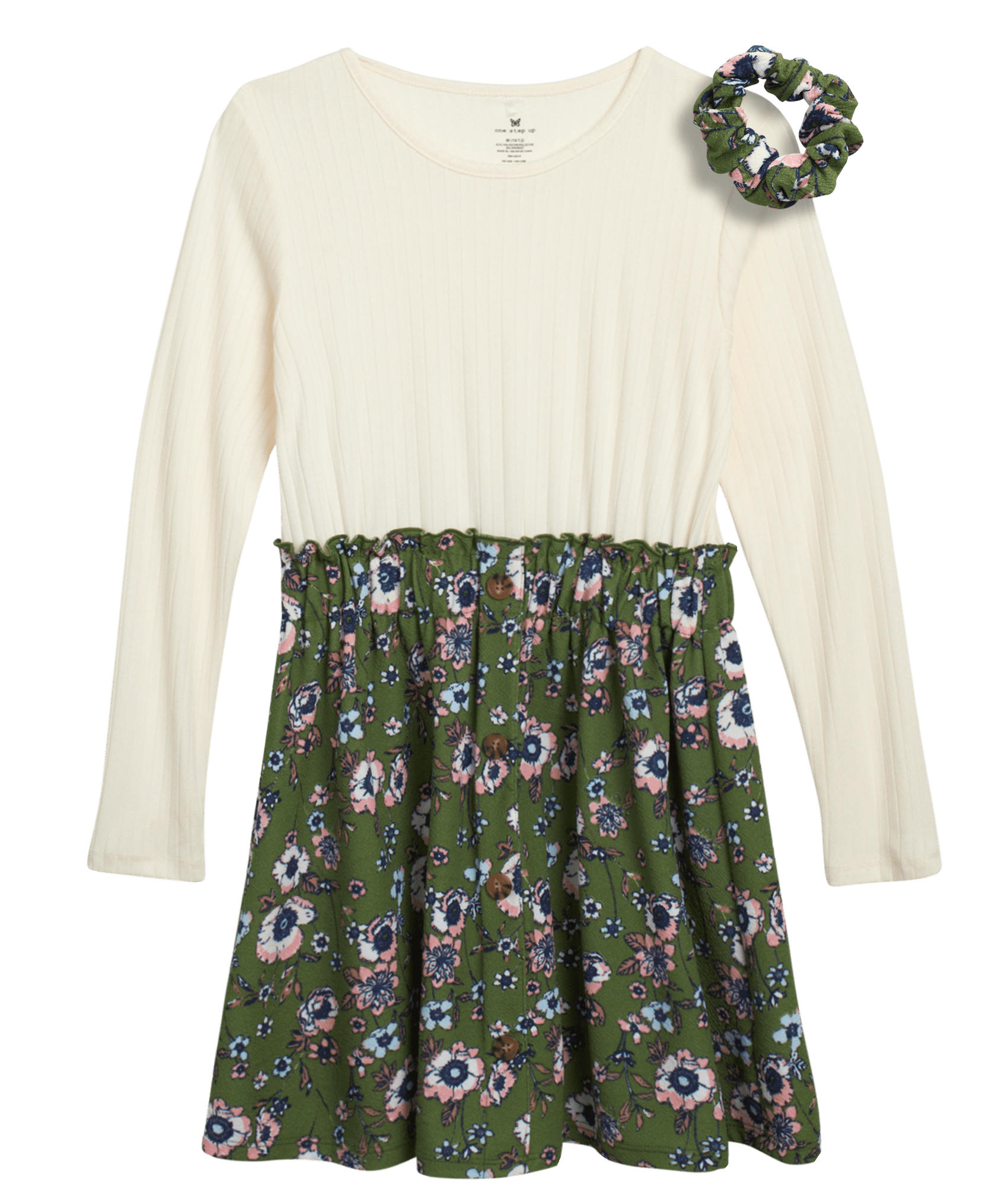 one-step-up-girls-dress-set-2-piece-super-soft-ribbed-sweater-and