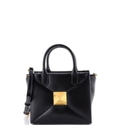 One Stud Top Handle Bag Leather Small By Rebag