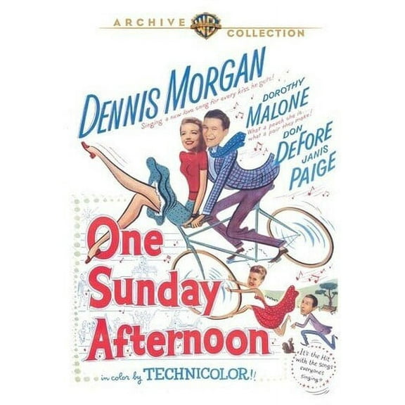 One Sunday Afternoon (DVD), Warner Archives, Music & Performance