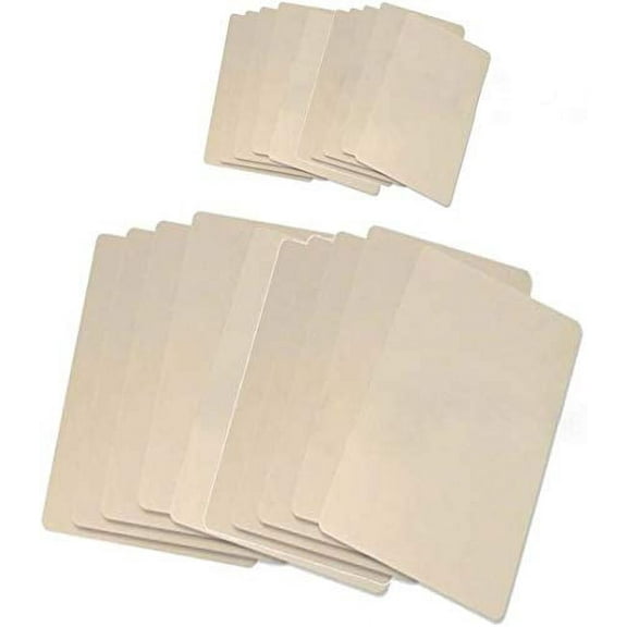 One Tattoo World 20 x Sheets of Large and Medium Sizes Tattoo Practice Skins (Beige Color), OTW-TAB1.1