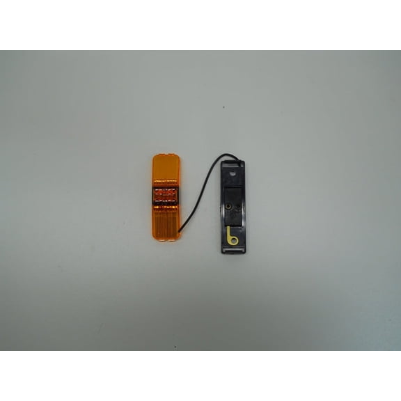One Amber LED Clearance Side Marker Light 1x4 Camper / Trailer Truck
