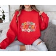 thumbnail image 1 of One Thankful Grammy Funny Holiday Thanksgiving Family Humor Sweatshirt, for men & women, up to size 5XL., 1 of 2