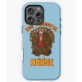 thumbnail image 1 of One Thankful Nurse Thanksgiving Gift Phone Case for iPhone 16 15 14 13 12 11 Pro Max - Popular Phone M97, 1 of 2