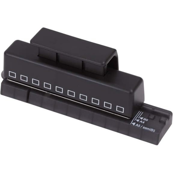 ., One-Third Punch 10 Holes Punch P-1601, Punch for Twist Notes(Japan Import)