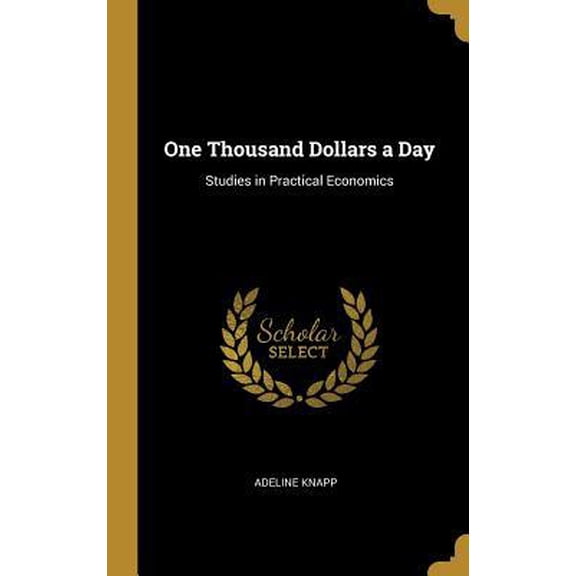 One Thousand Dollars a Day: Studies in Practical Economics Hardcover