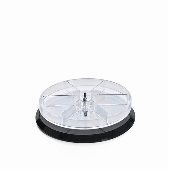 One Tier Revolving Display 2"H x 11"Dia. - 6 Sections
