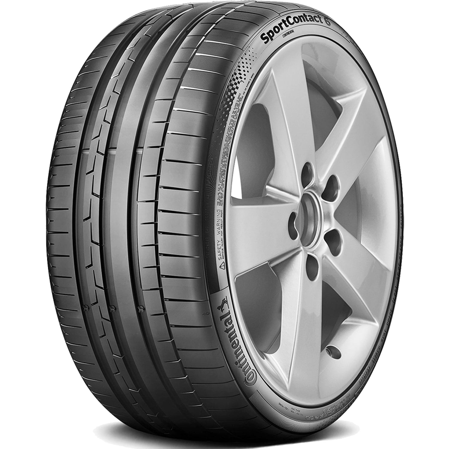 Continental 18インチ ホイールセット1本こうじ　番号1 23年製 225/45R18 95W XL コンチネンタル ContiSportContact 5