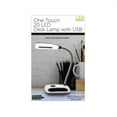 thumbnail image 1 of One Touch 20 LED Desk Lamp with USB - Pack of 6, 1 of 1