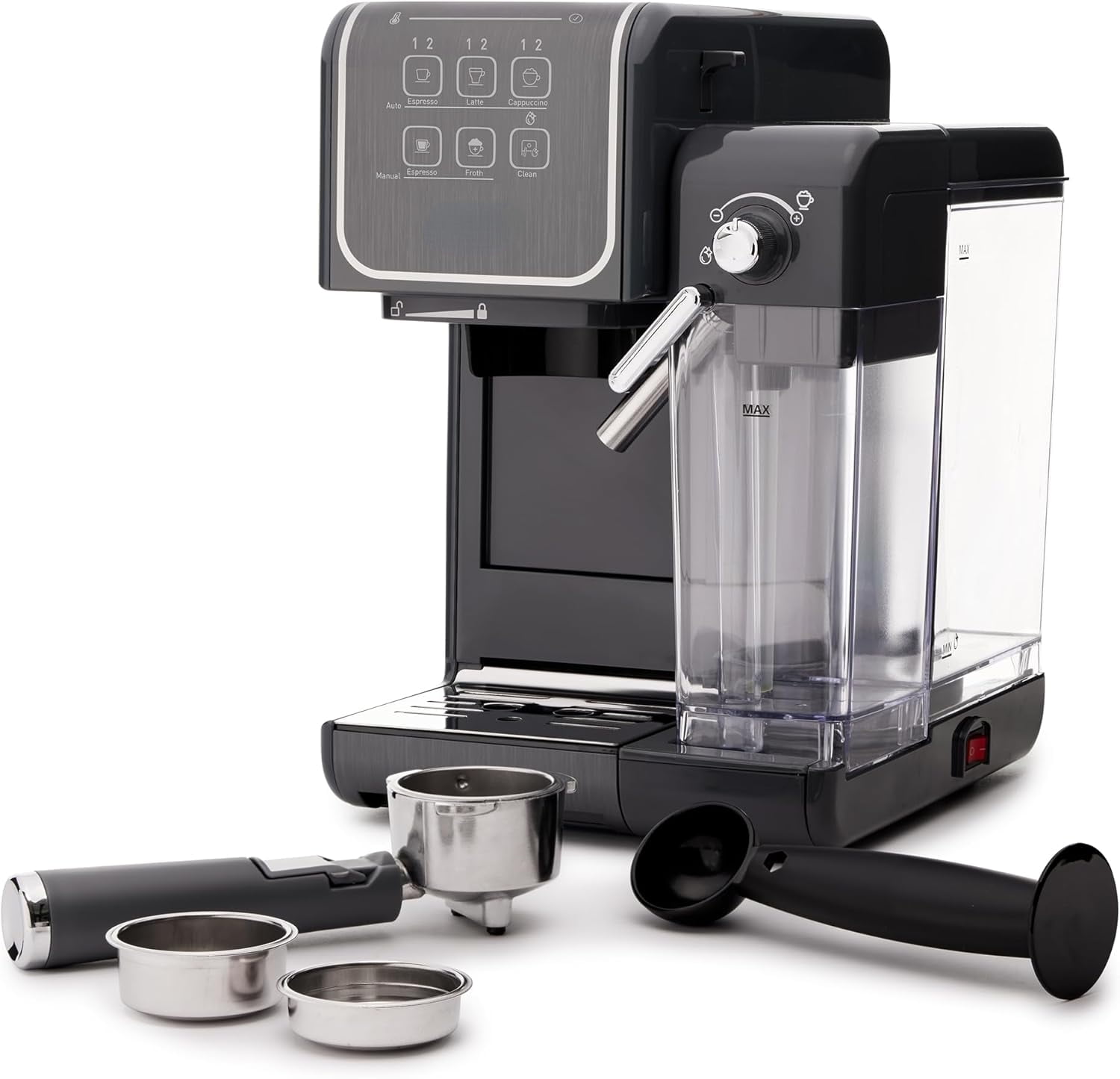 De'Longhi Dedica 15-Bar Pump Espresso Machine with Descaling