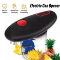 thumbnail image 1 of One Touch Electric Can Opener Fits Almost All Can Sizes for Seniors with Arthritis, Hand Held Battery Operated Can Opener with Smooth Edge, Food Safe Kitchen Gadgets Automatic Can Opener for Kitchen, 1 of 5