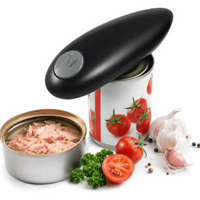 One Touch Electric Can Opener Fits Almost Can Sizes for Seniors with Arthritis,Hand Held Battery Operated Can Opener with Smooth Edge,Food Safe Kitchen Gadgets Automatic Can Opener for Kitchen