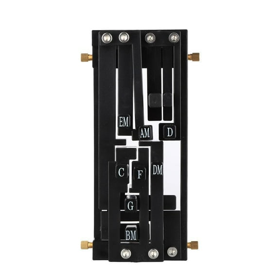 One-Touch Guitar Chord Trainer For Beginners Adjustable Universal Fit 38-42 Inch Acoustic Guitars