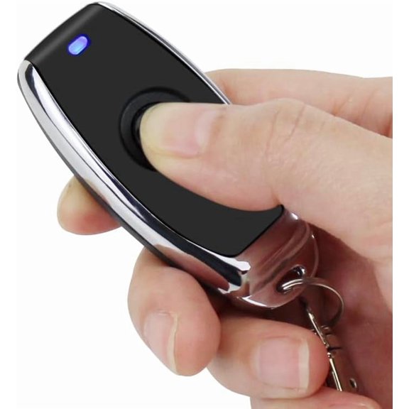 One-Touch RF Wireless Door Opener Remote Control Transmitter 433MHz Remote Control Black for General (Without Receiver)