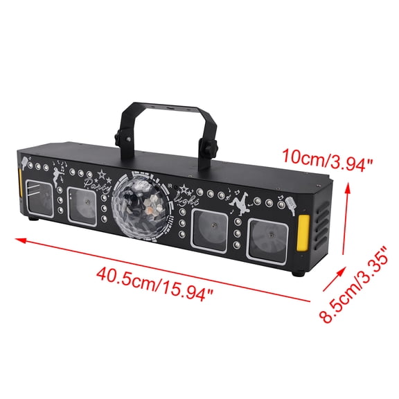 One-Touch Winter Wonderland Effect - 1500W Snowflake Maker with Remote for Christmas & Party Decor