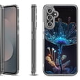 thumbnail image 1 of Shockproof Protective Phone Case Cover for Samsung Galaxy A17 5G, by OneToughShield - Glowing Flower, 1 of 5