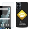 thumbnail image 1 of Shockproof Phone Case for Cricket Icon 2026, with Screen Protector, by OneToughShield - Pet Crossing, 1 of 5