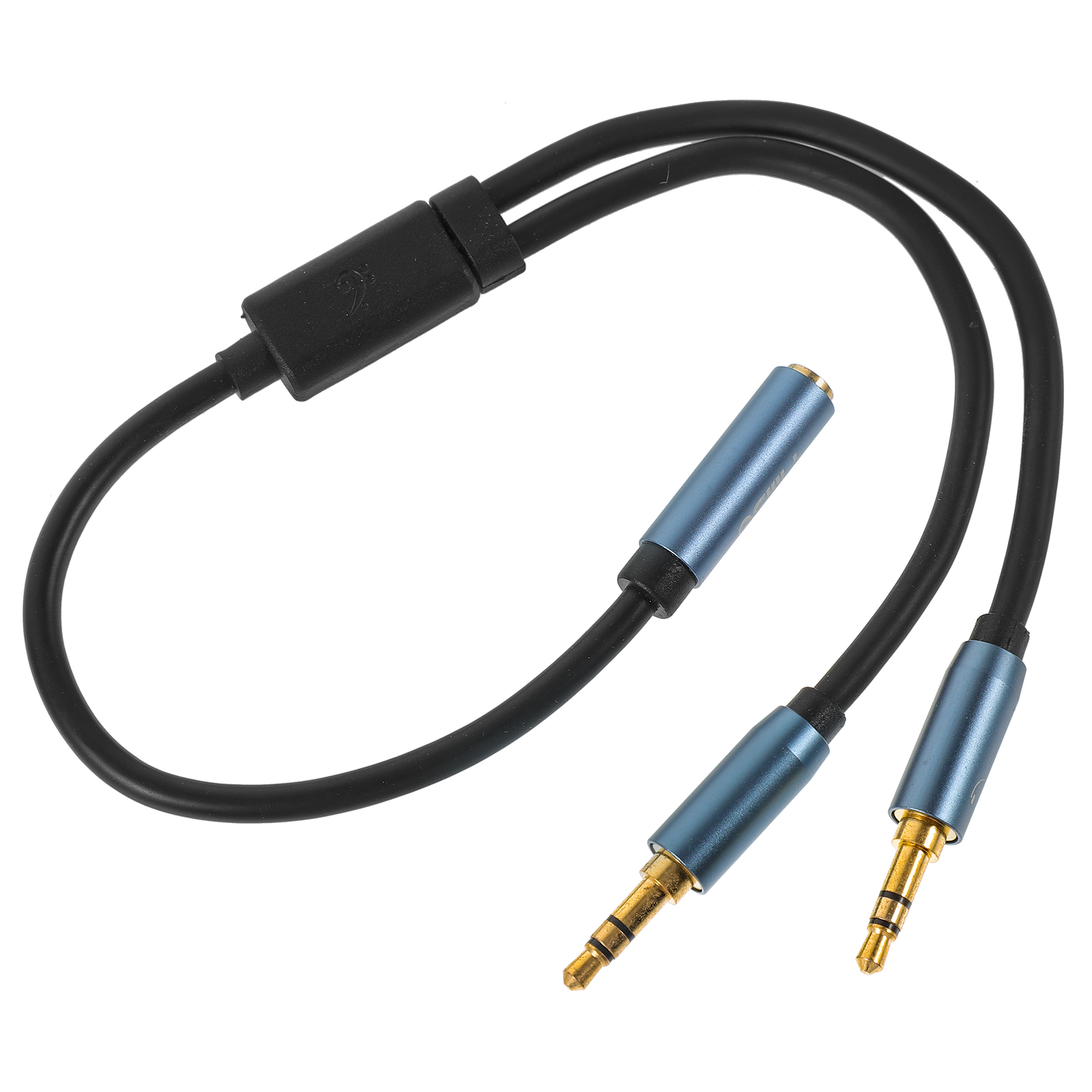 Splitter cable for retailers mic and headphones