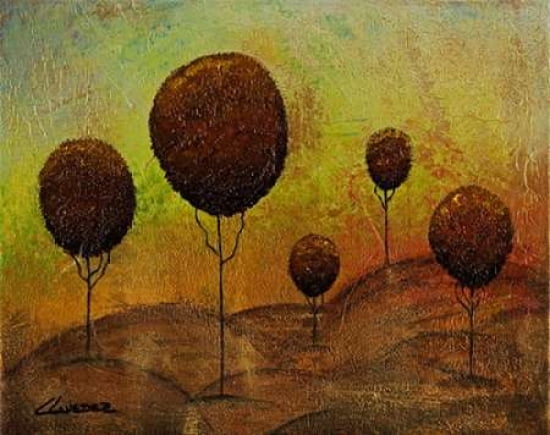 One Tree Hills Canvas Art - Carmen Guedez (24 x 30)