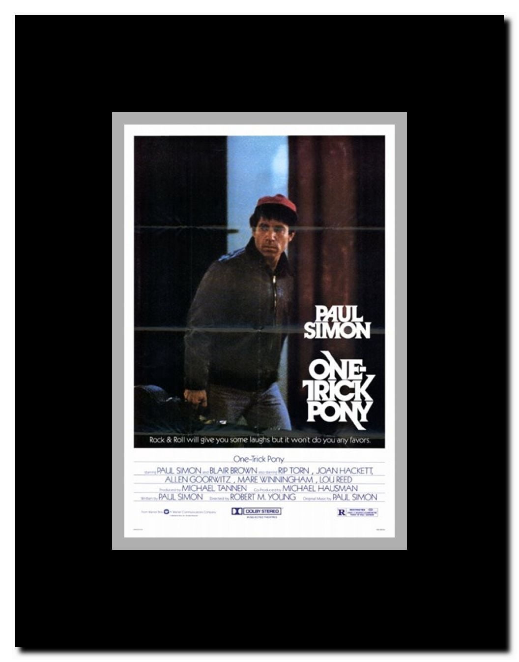 One Trick Pony Framed Movie Poster
