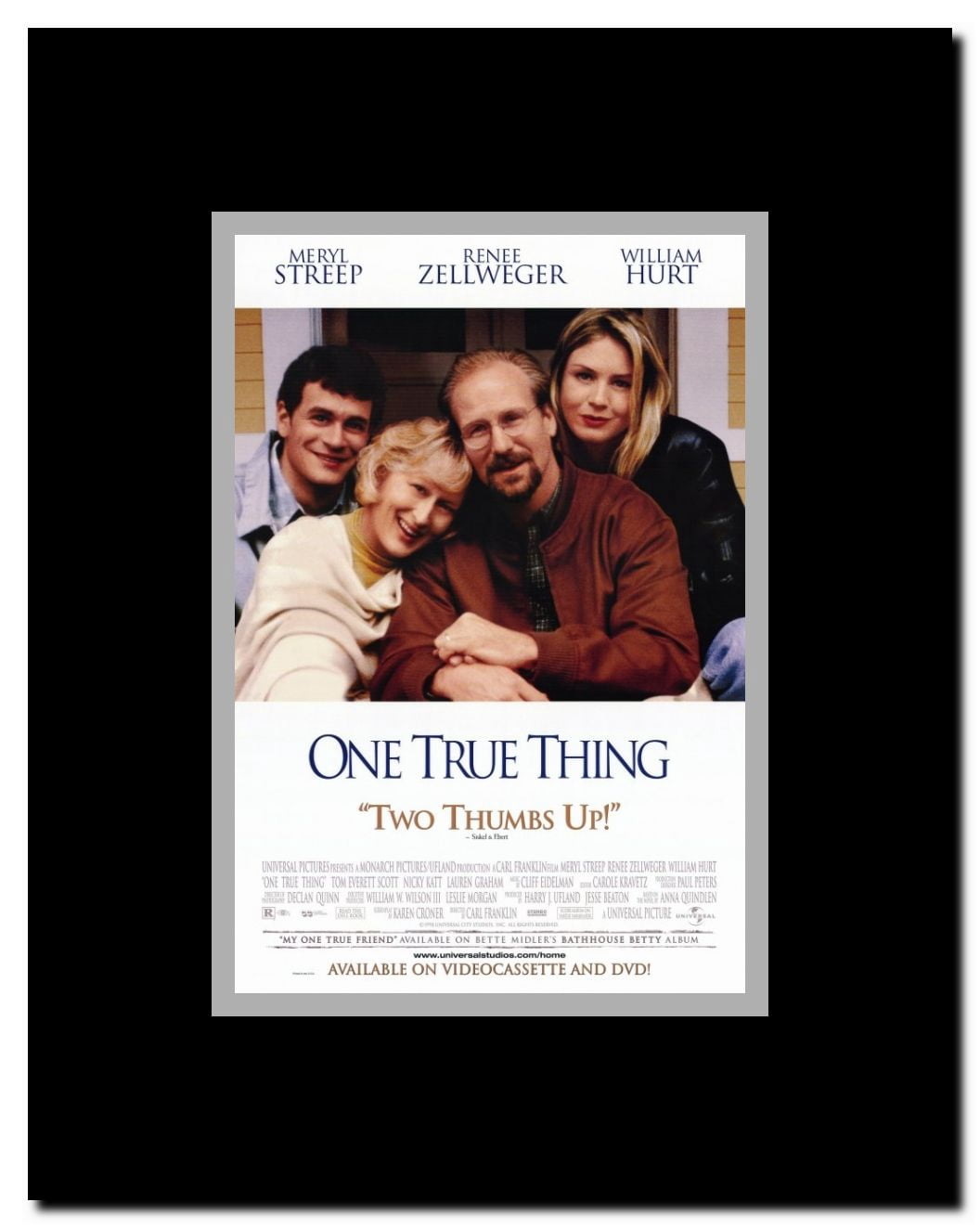 One True Thing Framed Movie Poster
