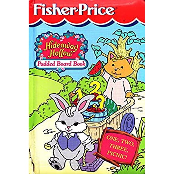 Pre-Owned One, Two, Three, Picnic! Hideaway Hollow Padded Board Book