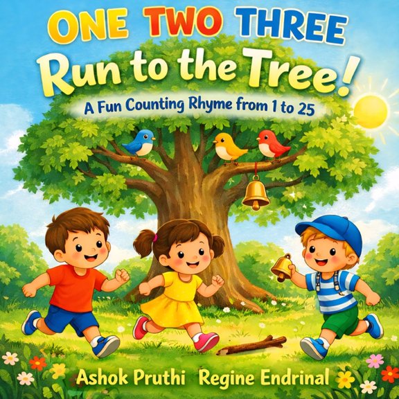 One Two Three, Run to the Tree, A Fun Counting Rhyme from 1 to 25, (Paperback)