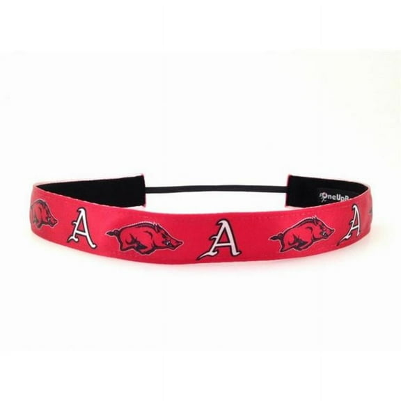 One Up Bands 1420 NCAA Arkansas Team Colors Headband - Pack of 2