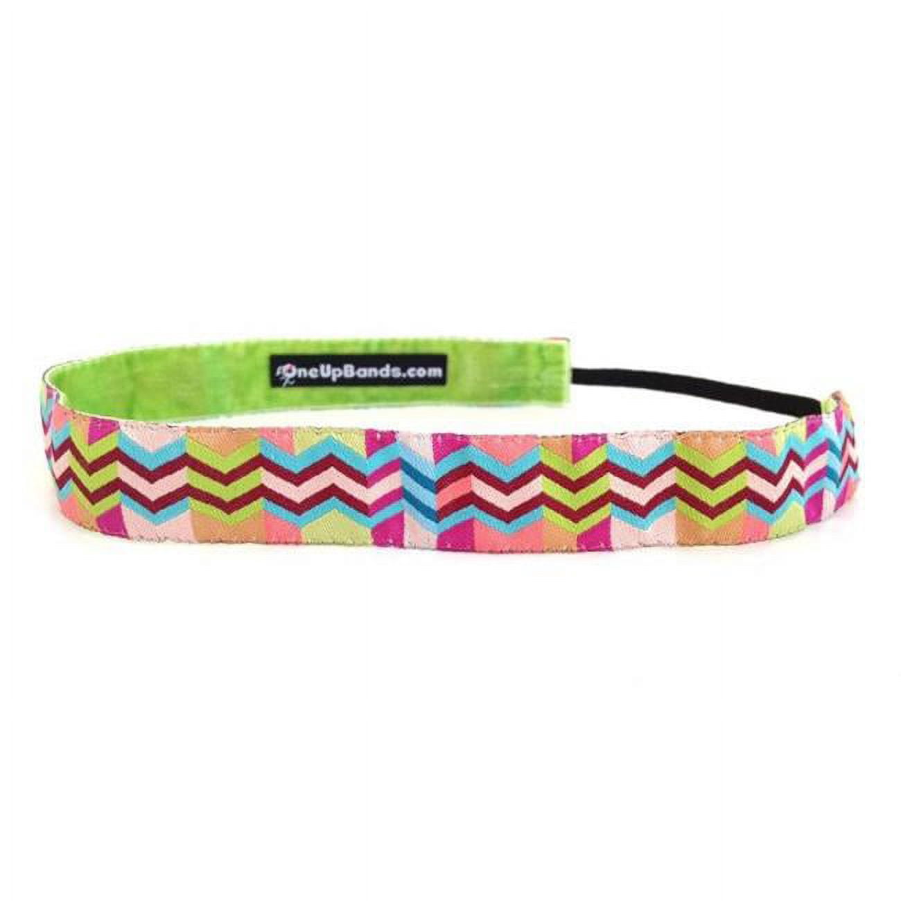 One Up Bands 1648 Seventies Zig Zag Headband - Pack of 2