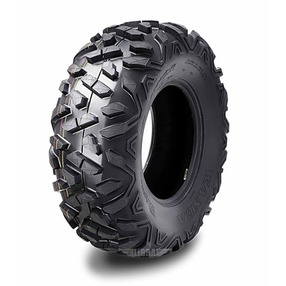 One WANDA ATV/UTV Tire 24x8-12 24x8x12 Deep Tread Solid Lug Non-Directional