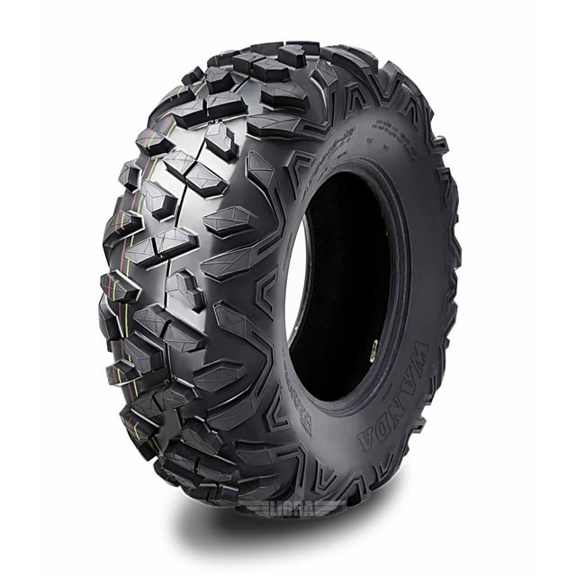 One WANDA ATV/UTV Tire 24x812 24x8x12 Deep Tread Solid Lug NonDirectional