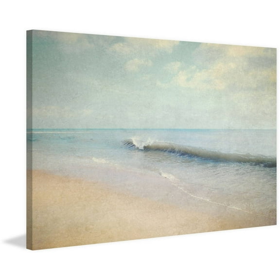 "One Wave" Painting Print on Wrapped Canvas