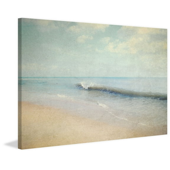 "One Wave" Painting Print on Wrapped Canvas
