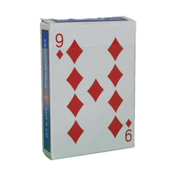 One Way Forcing Deck for Magic Tricks, Blue 9 of Diamonds