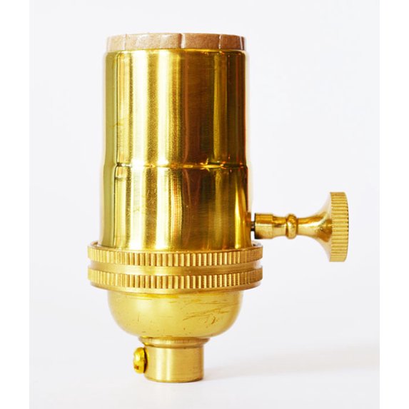 One Way Metal Shell Medium Base Socket