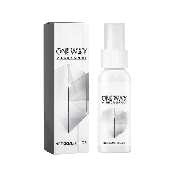 One Way Mirror Spray, Reflective Window Privacy Spray, 1 oZ 1-Pack, Daytime Mirror Effect Glass Coating for Home and Car, LLLDMXY, Makeup Organizers