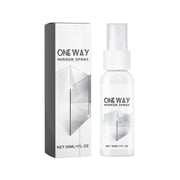 One Way Mirror Spray, Reflective Window Privacy Spray, 1 oZ 1-Pack, Daytime Mirror Effect Glass Coating for Home and Car, LLLDMXY, Makeup Organizers