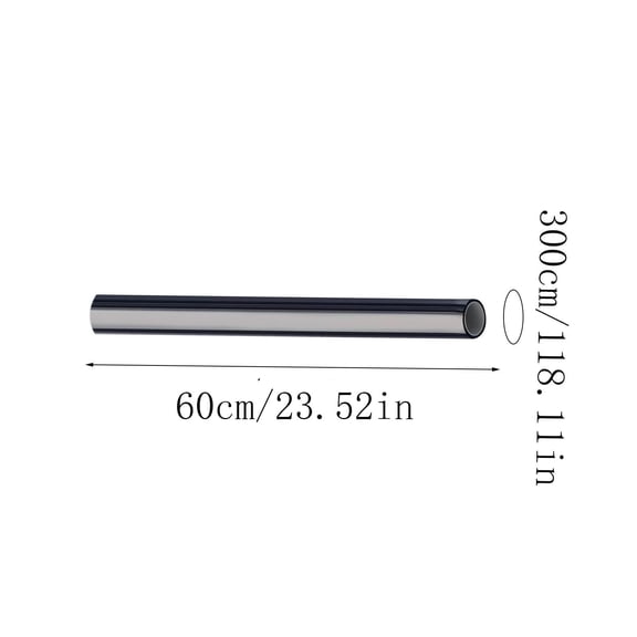 One Way Privacy Window Film, 23.52"x118.11" Lengthened and widened Home Window Tint, Premium PET Material Reflective Window Tint See Out Not in,Hurricane-Proof Film