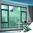 thumbnail image 1 of One Way Privacy Window Film, Reflective Mirror Glass Tint, Heat Control and Sun Blocking Cling for Sliding Doors, Home, Bedroom, Living Room and Office, 1 of 7