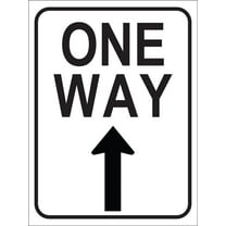 One Way Right Arrow Up Sign Metal Tin Sign Caution Danger Safety Security Warning Notice Signs