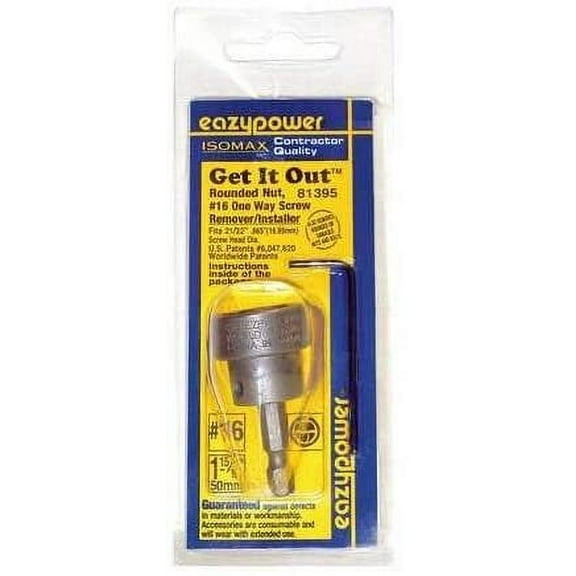 Eazypower One Way Screw Remover No.16 - Industrial - Multicolor
