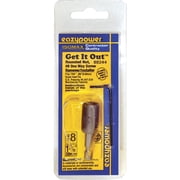 Eazypower One Way Screw Remover No.8 - Insulated, M2 High Speed Steel, Chrome Finish