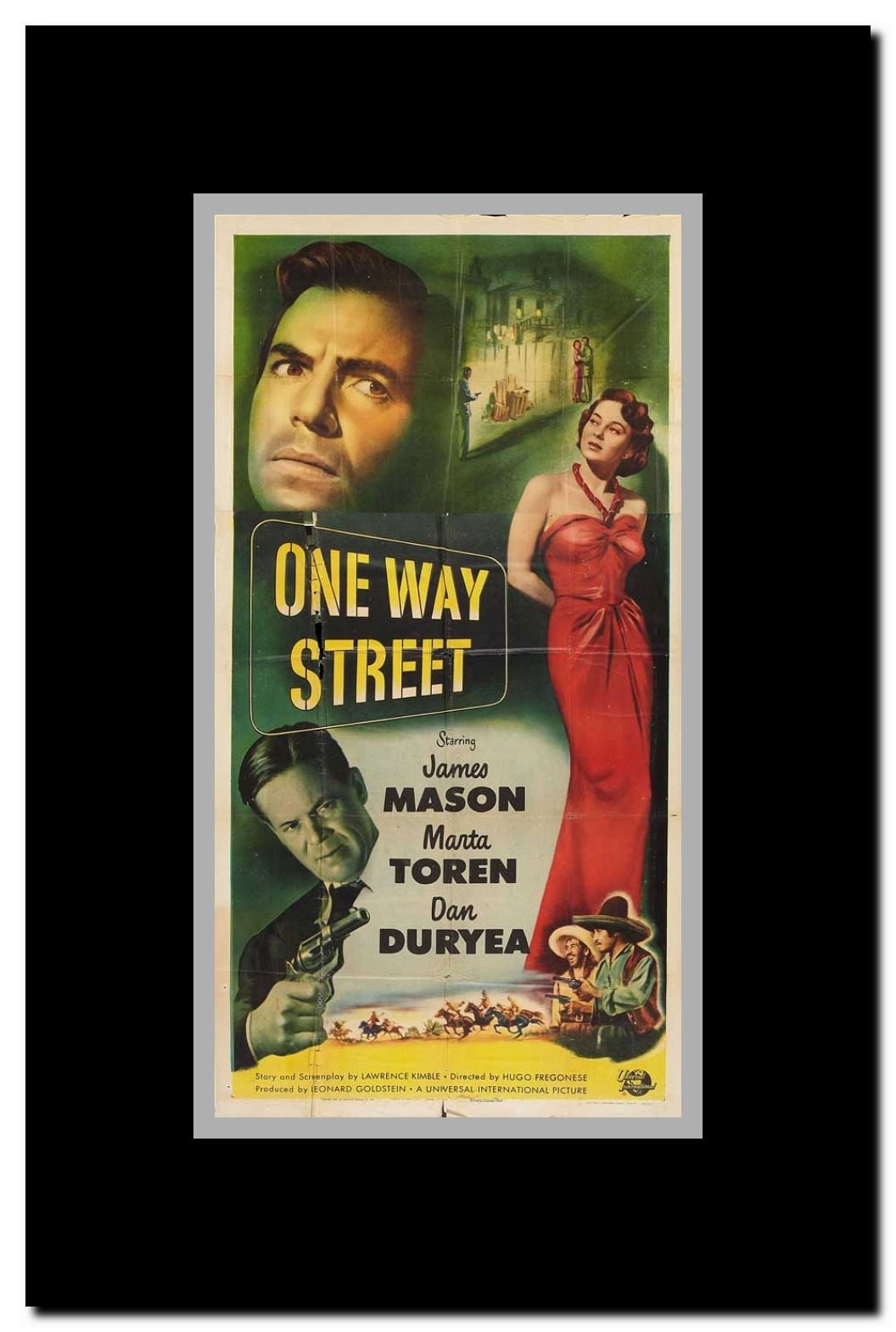 One Way Street Framed Movie Poster