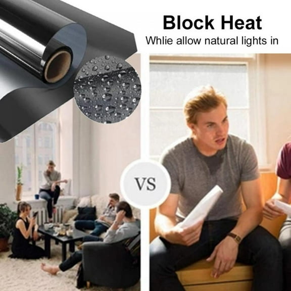 One Way Window Film, Ceramic Window Tint, Window Tinting Film for Home, Window Privacy Film See out Not In, Window Film Privacy One Way, Window Film Sun Blocking, Reflective Window Film, Black