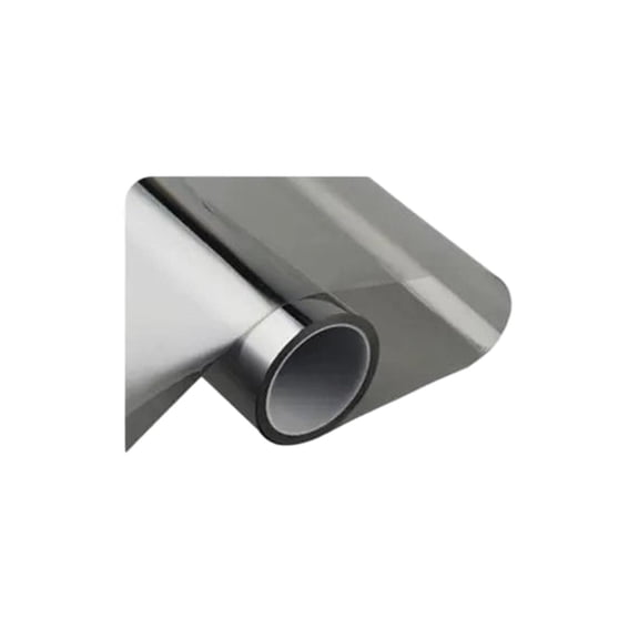 One Way Window Film, Heat Control Glass Tint, Reflective Privacy Cling, Sun Blocking Sliding Door Cover, Removable Static Film For Home Bedroom Living Room, 15.75x157.48in Light Gray