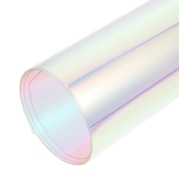 GOOHOCHY 1 Sheet of Iridescent Film Fabric DIY Material Colored PVC Fabric